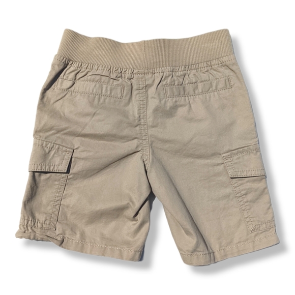 Gymboree Boys 2T Khaki Cargo Pull Up Shorts - Picture 3 of 5